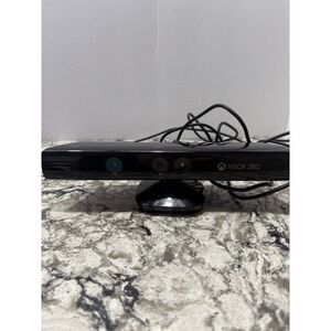 Genuine Microsoft XBOX 360 Kinect Sensor Bar 1414 Black with Power Adapter